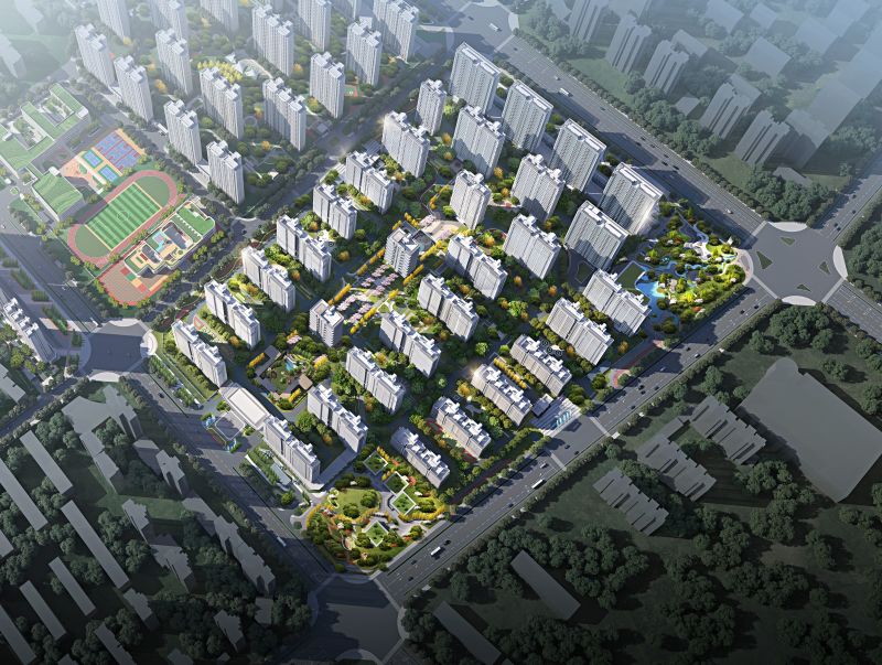 城建·梁庭春晓